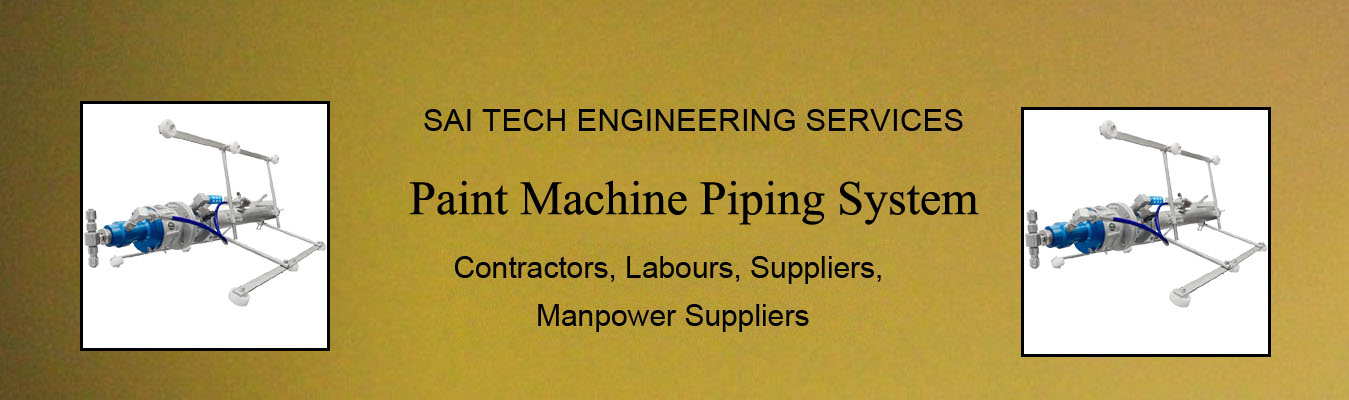 Paint Machine Piping System